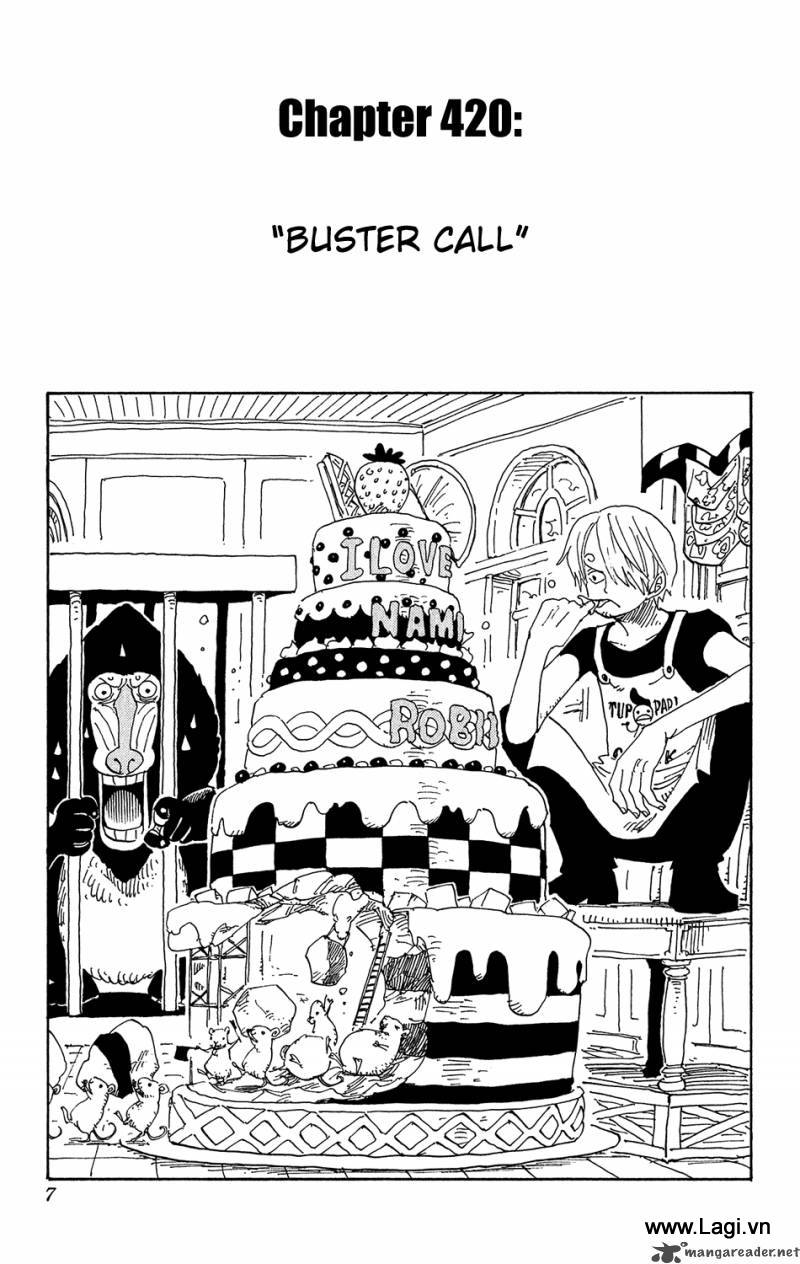 One Piece - Đảo Hải Tặc Chapter 420 - Image 1