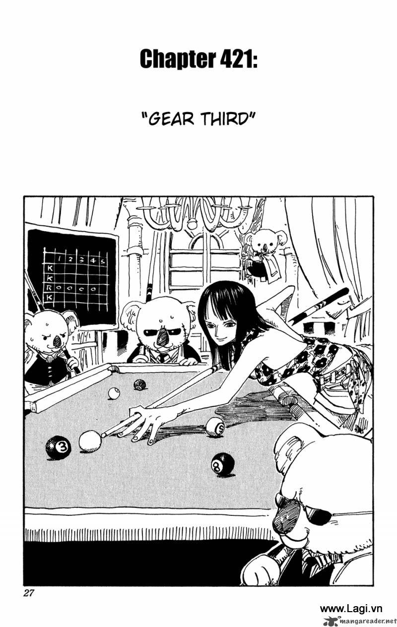 One Piece - Đảo Hải Tặc Chapter 421 - Image 1