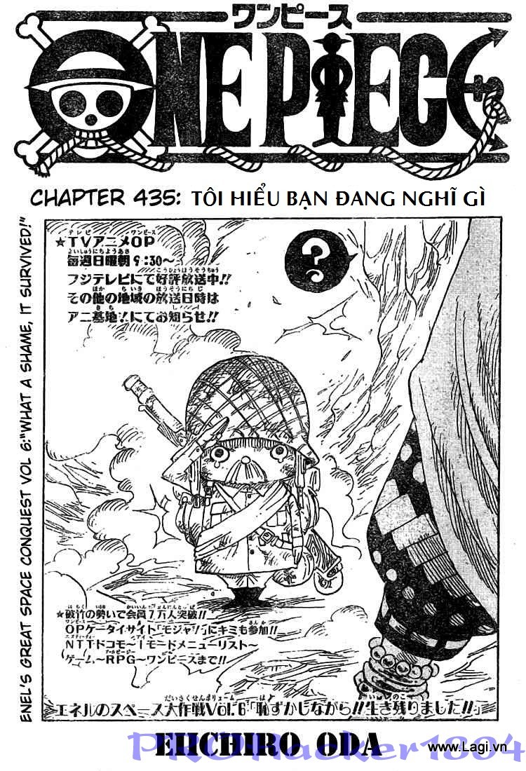 One Piece - Đảo Hải Tặc Chapter 435 - Image 1