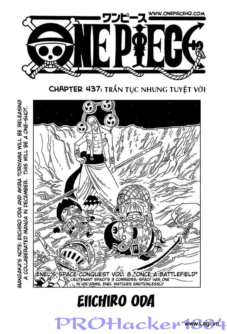One Piece - Đảo Hải Tặc Chapter 437 - Image 1