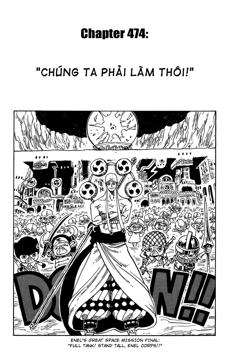 One Piece - Đảo Hải Tặc Chapter 474 - Image 1