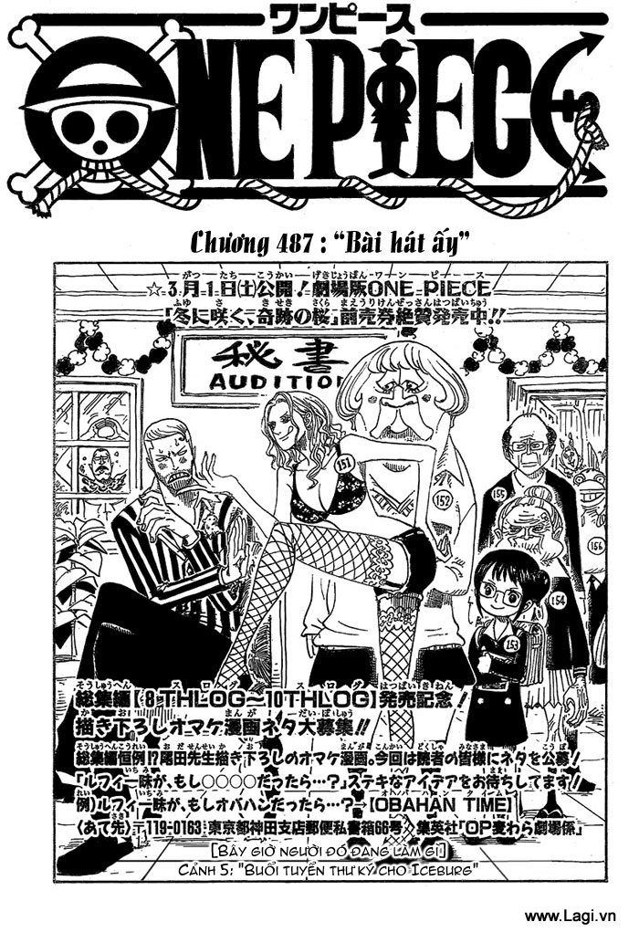 One Piece - Đảo Hải Tặc Chapter 487 - Image 1