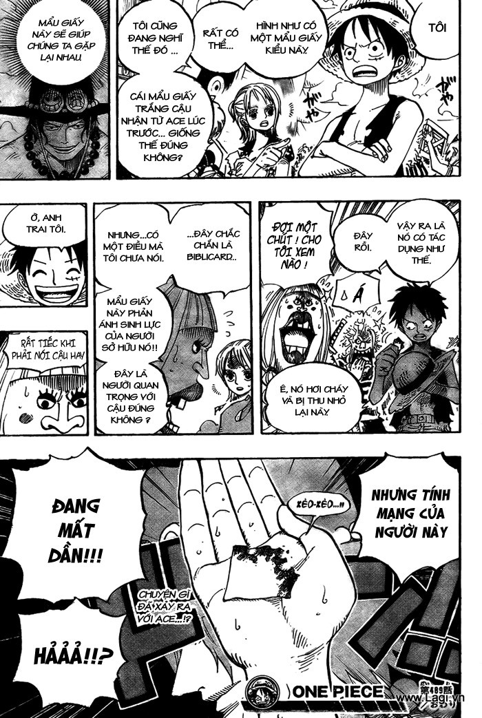 One Piece - Đảo Hải Tặc Chapter 489 - Image 16