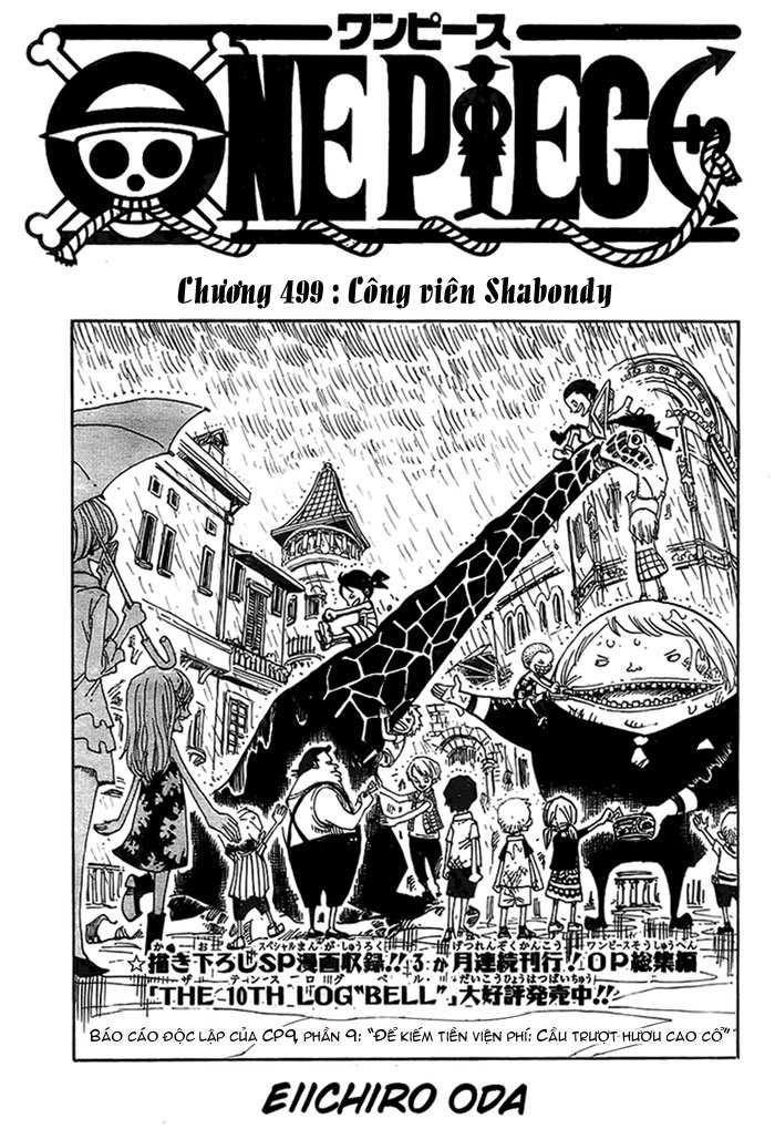 One Piece - Đảo Hải Tặc Chapter 499 - Image 1