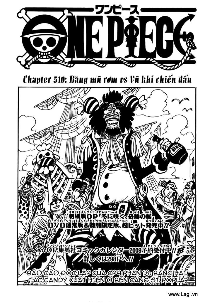 One Piece - Đảo Hải Tặc Chapter 510 - Image 1