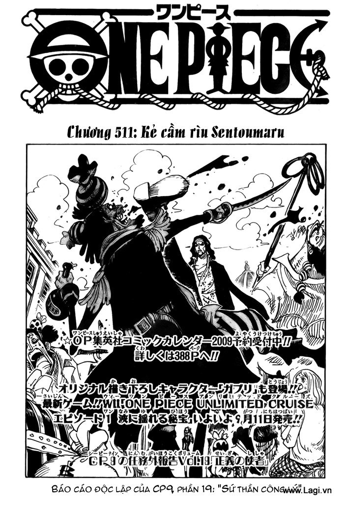 One Piece - Đảo Hải Tặc Chapter 511 - Image 1