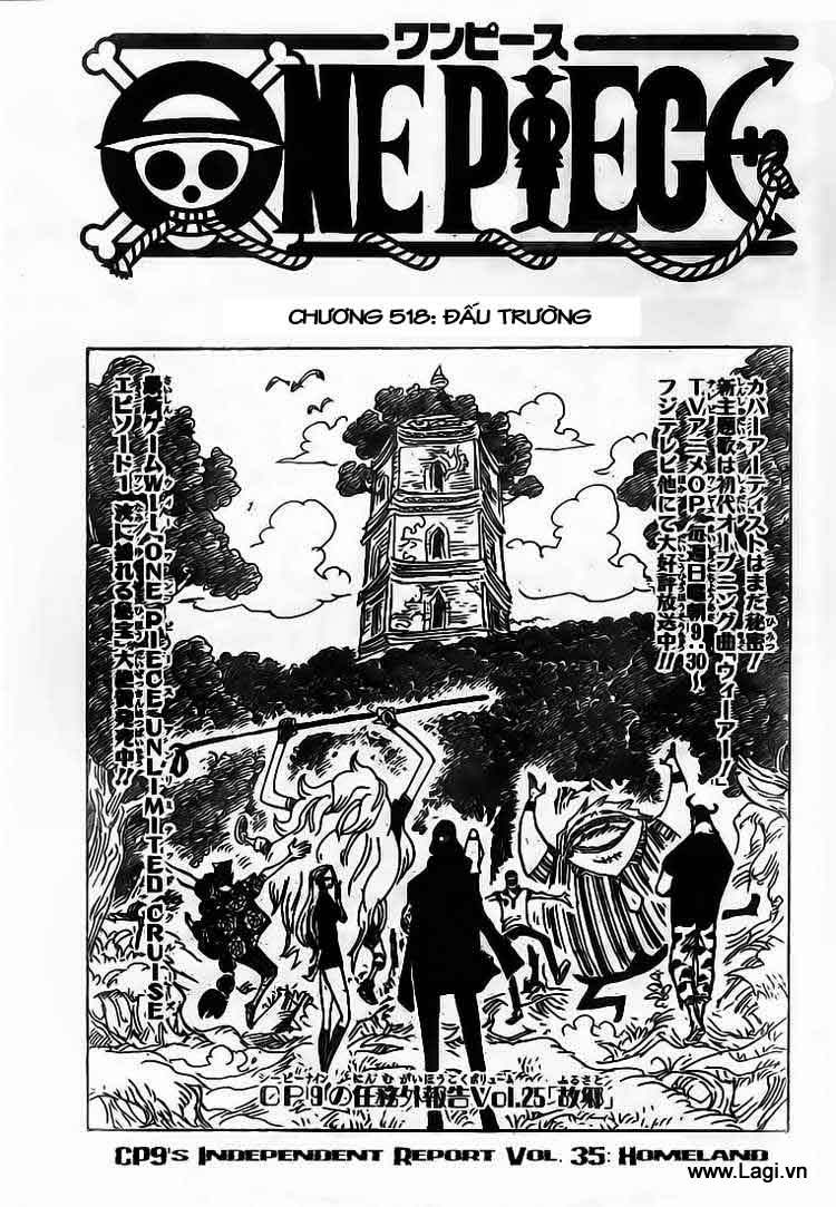 One Piece - Đảo Hải Tặc Chapter 518 - Image 1