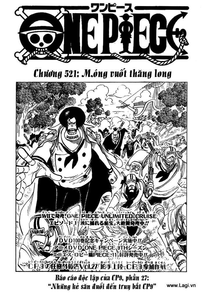 One Piece - Đảo Hải Tặc Chapter 521 - Image 1