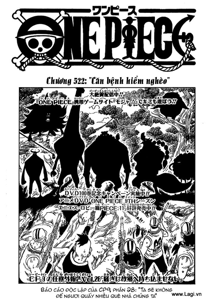 One Piece - Đảo Hải Tặc Chapter 522 - Image 1