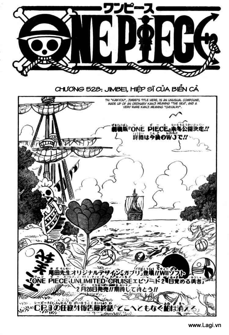 One Piece - Đảo Hải Tặc Chapter 528 - Image 1