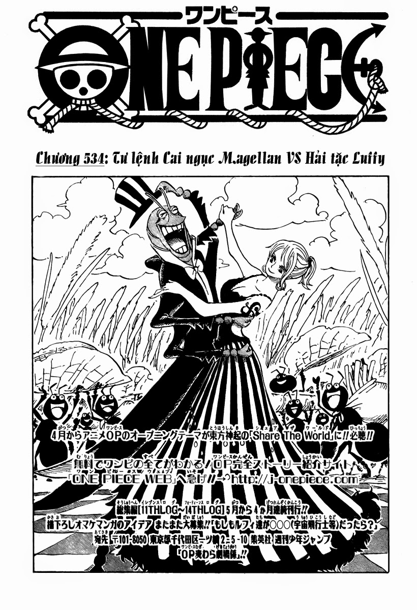 One Piece - Đảo Hải Tặc Chapter 534 - Image 1