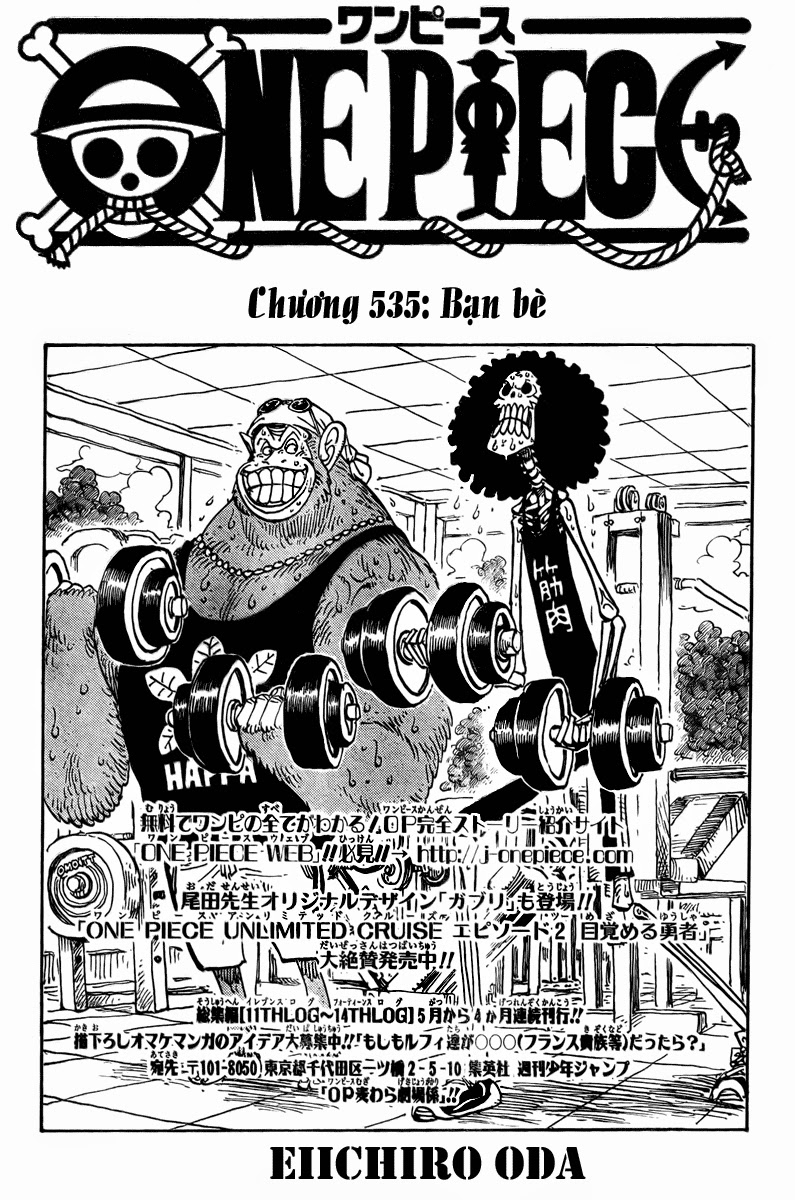 One Piece - Đảo Hải Tặc Chapter 535 - Image 1