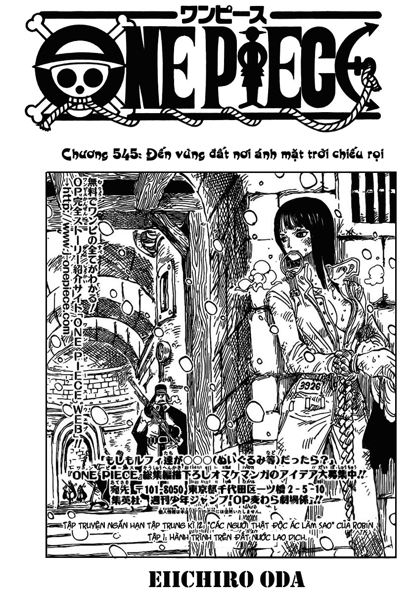 One Piece - Đảo Hải Tặc Chapter 545 - Image 1