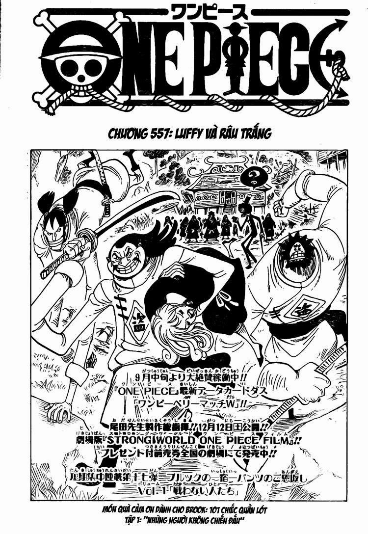 One Piece - Đảo Hải Tặc Chapter 557 - Image 1