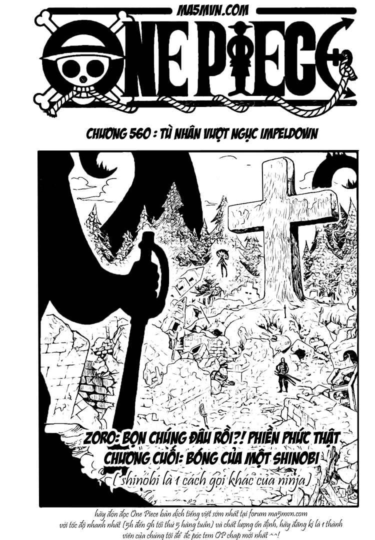 One Piece - Đảo Hải Tặc Chapter 560 - Image 1
