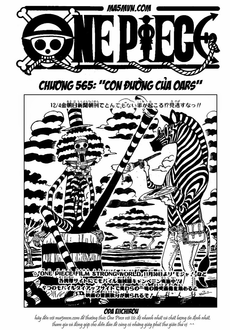 One Piece - Đảo Hải Tặc Chapter 565 - Image 1