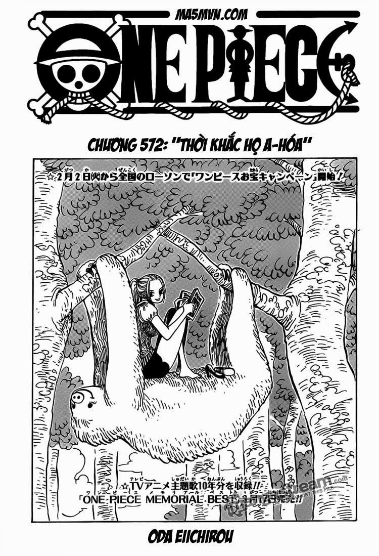 One Piece - Đảo Hải Tặc Chapter 572 - Image 1