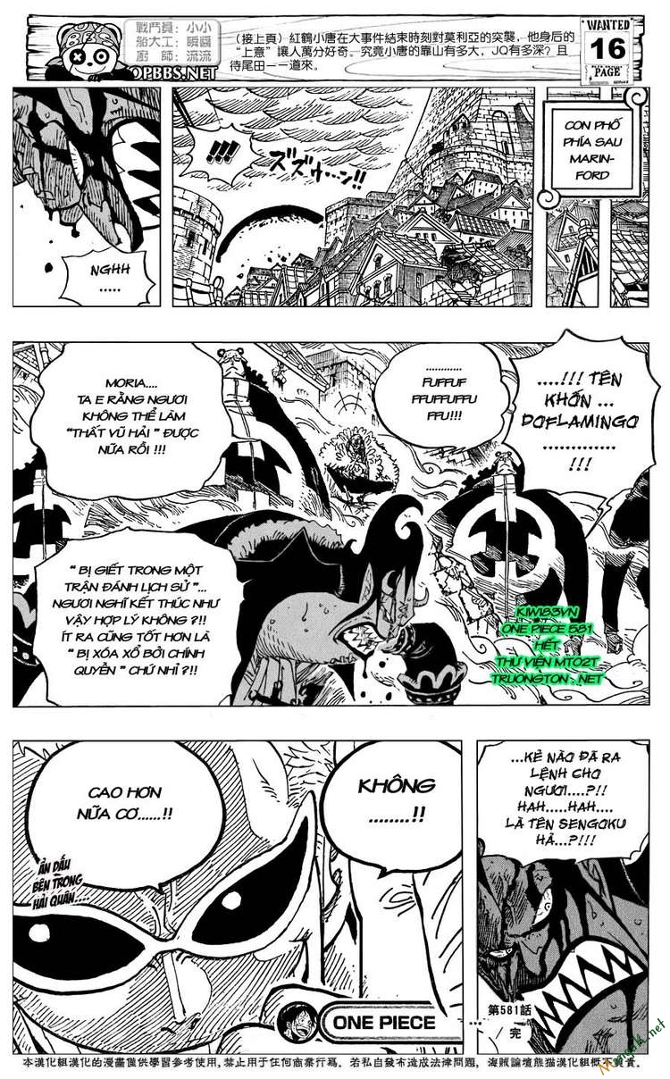One Piece - Đảo Hải Tặc Chapter 581 - Image 17