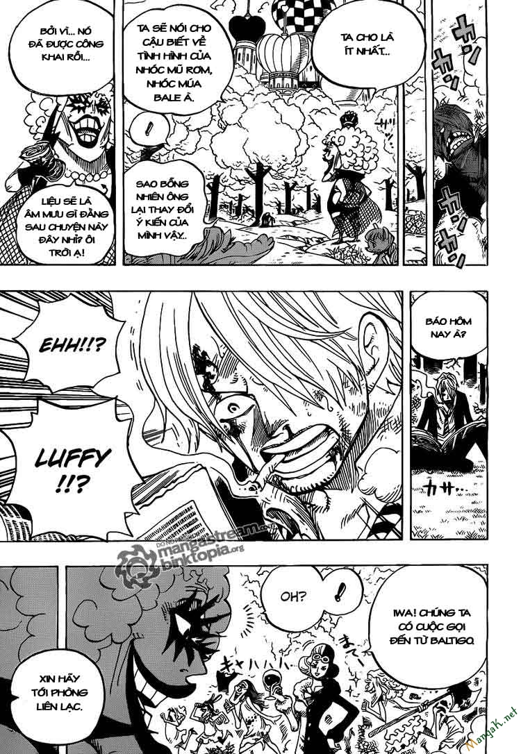 One Piece - Đảo Hải Tặc Chapter 593 - Image 9