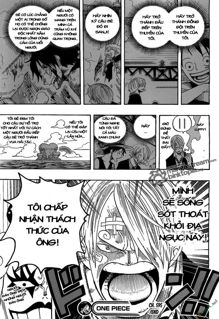 One Piece - Đảo Hải Tặc Chapter 595 - Image 17