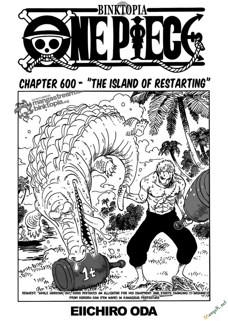 One Piece - Đảo Hải Tặc Chapter 600 - Image 1