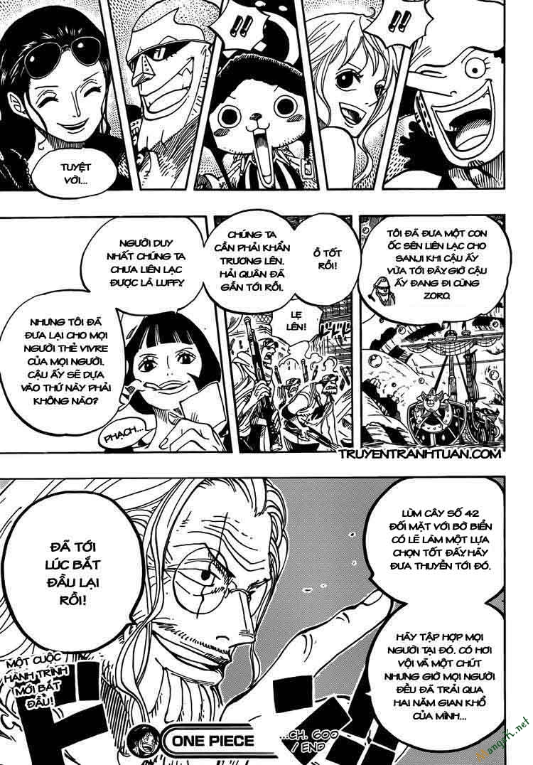One Piece - Đảo Hải Tặc Chapter 600 - Image 17