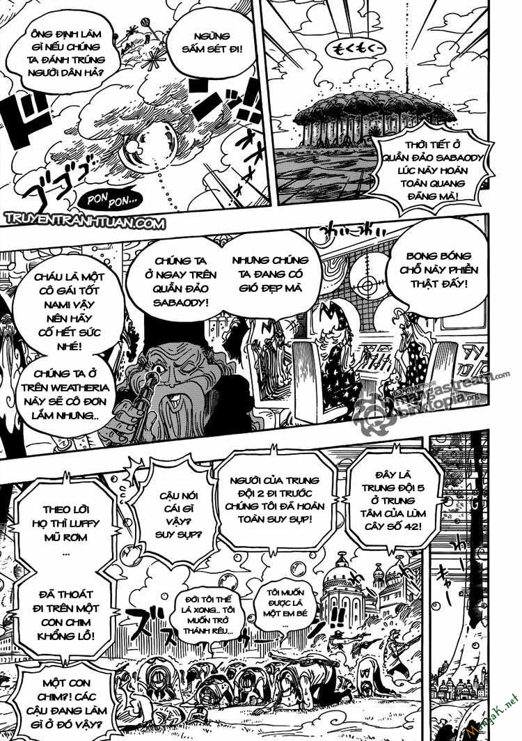 One Piece - Đảo Hải Tặc Chapter 602 - Image 11