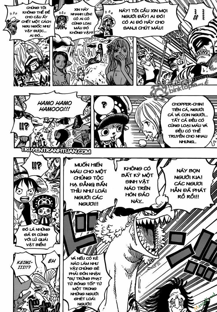 One Piece - Đảo Hải Tặc Chapter 609 - Image 9