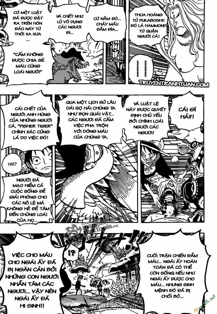 One Piece - Đảo Hải Tặc Chapter 609 - Image 10