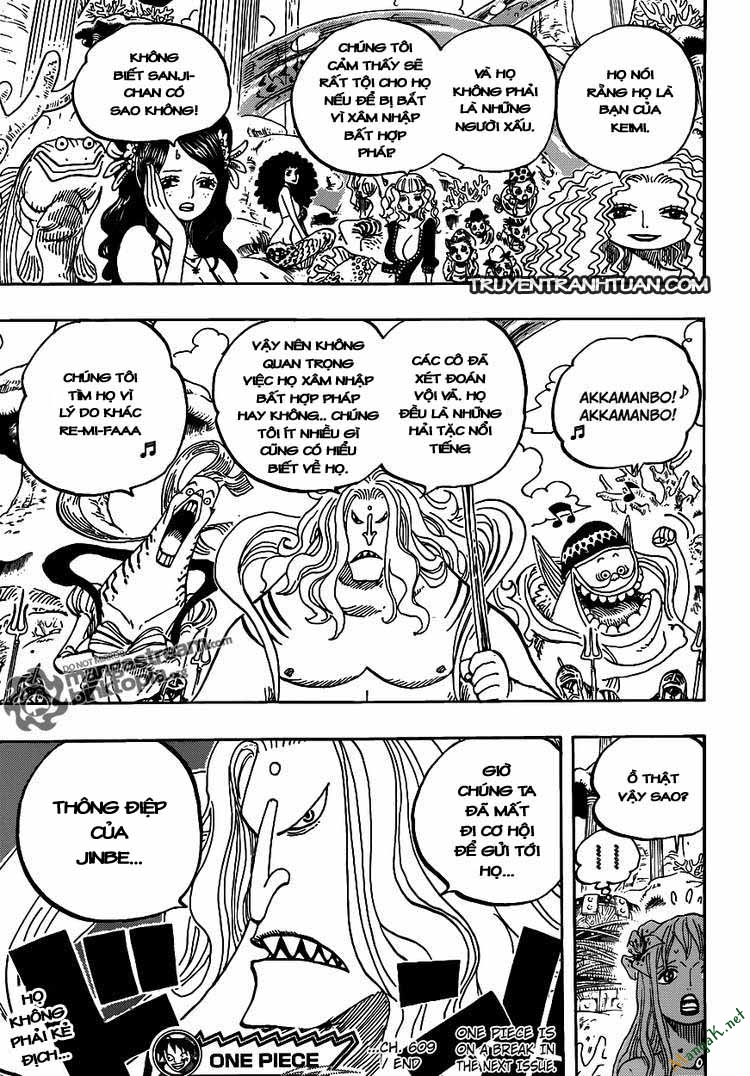 One Piece - Đảo Hải Tặc Chapter 609 - Image 16