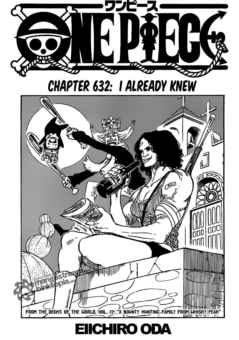 One Piece - Đảo Hải Tặc Chapter 632 - Image 1