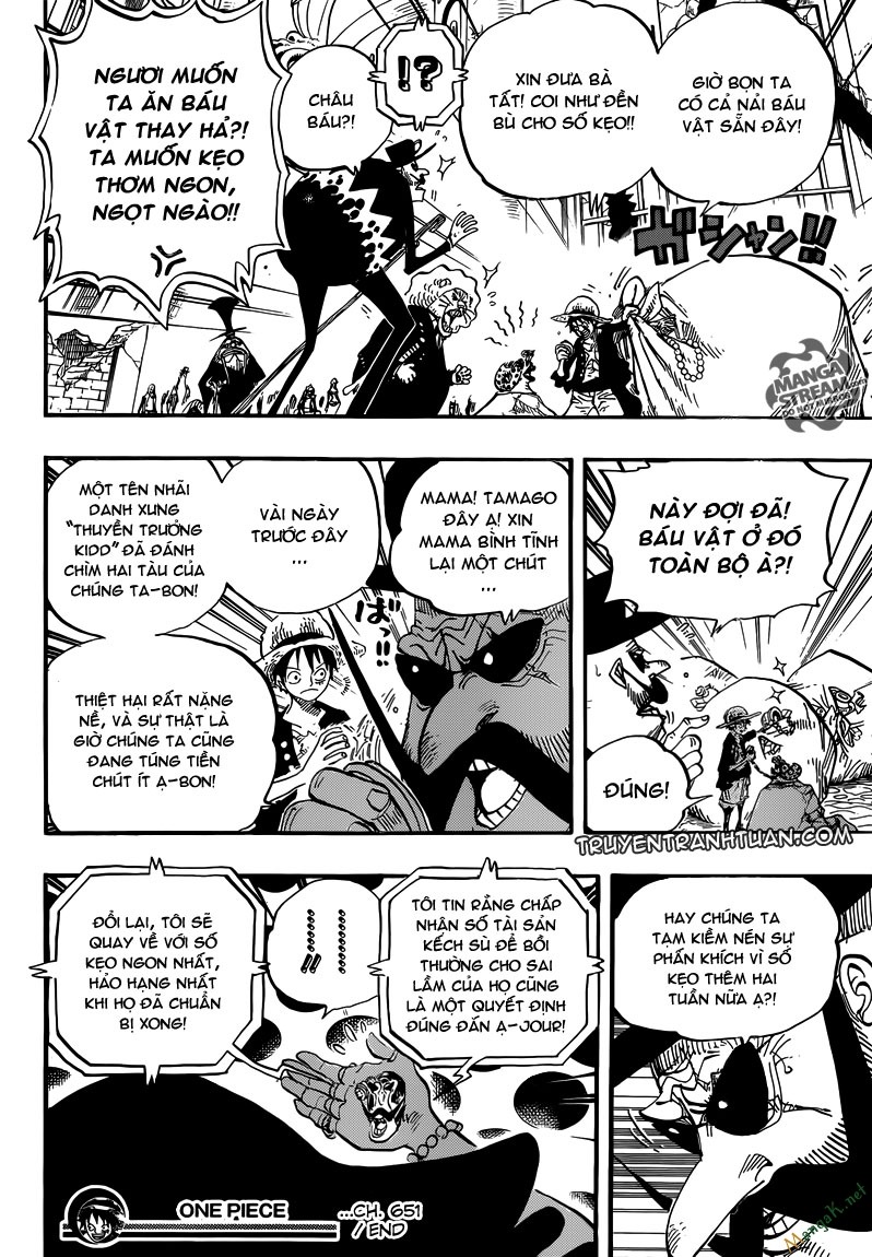 One Piece - Đảo Hải Tặc Chapter 651 - Image 16