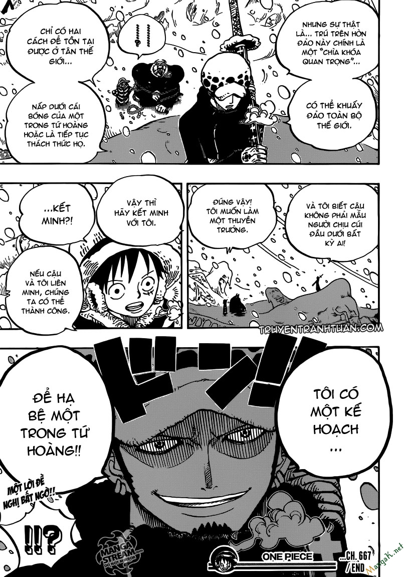 One Piece - Đảo Hải Tặc Chapter 667 - Image 19