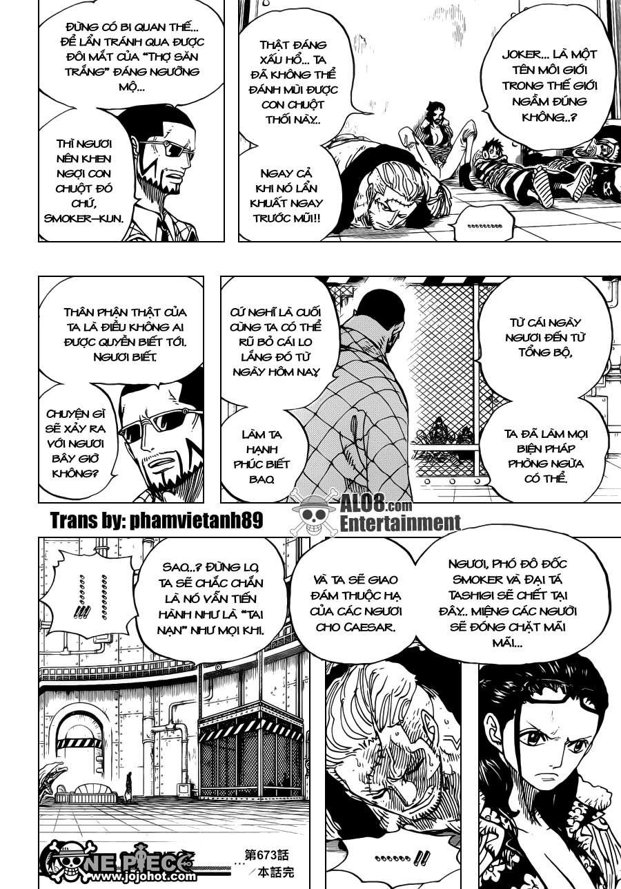 One Piece - Đảo Hải Tặc Chapter 673 - Image 18