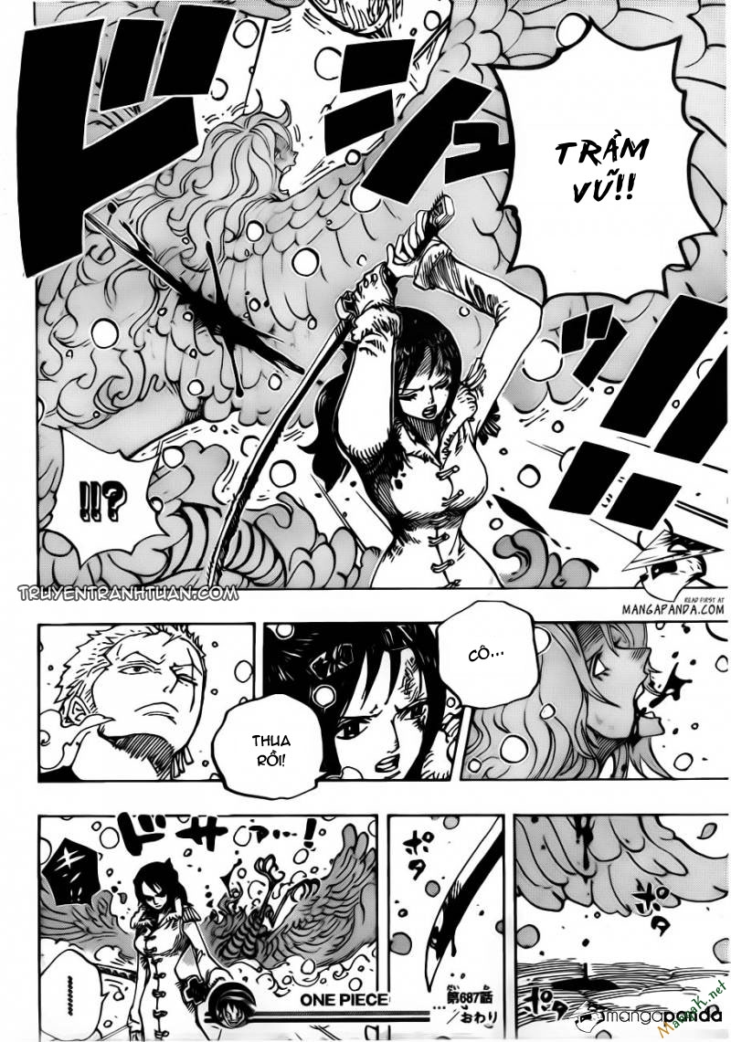 One Piece - Đảo Hải Tặc Chapter 687 - Image 17