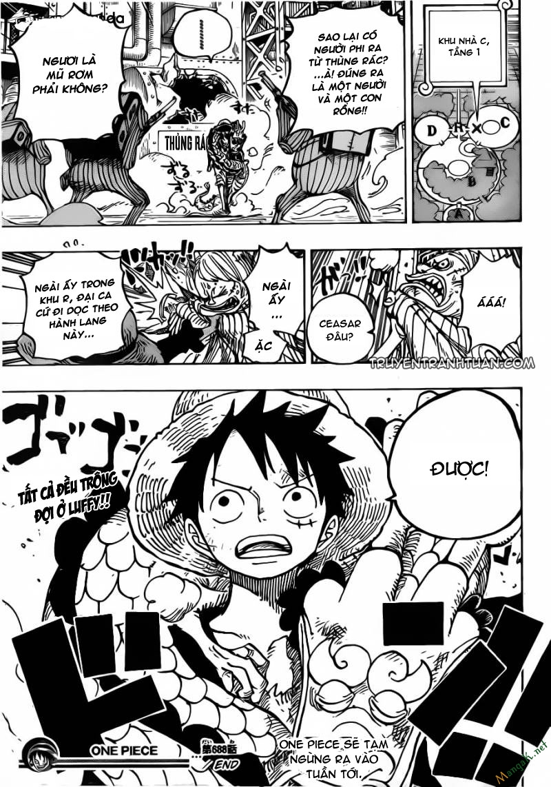 One Piece - Đảo Hải Tặc Chapter 688 - Image 18