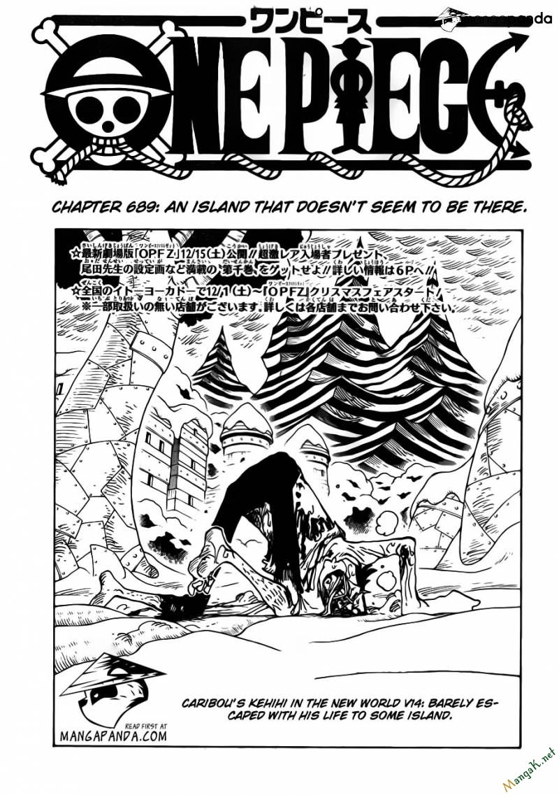 One Piece - Đảo Hải Tặc Chapter 689 - Image 1
