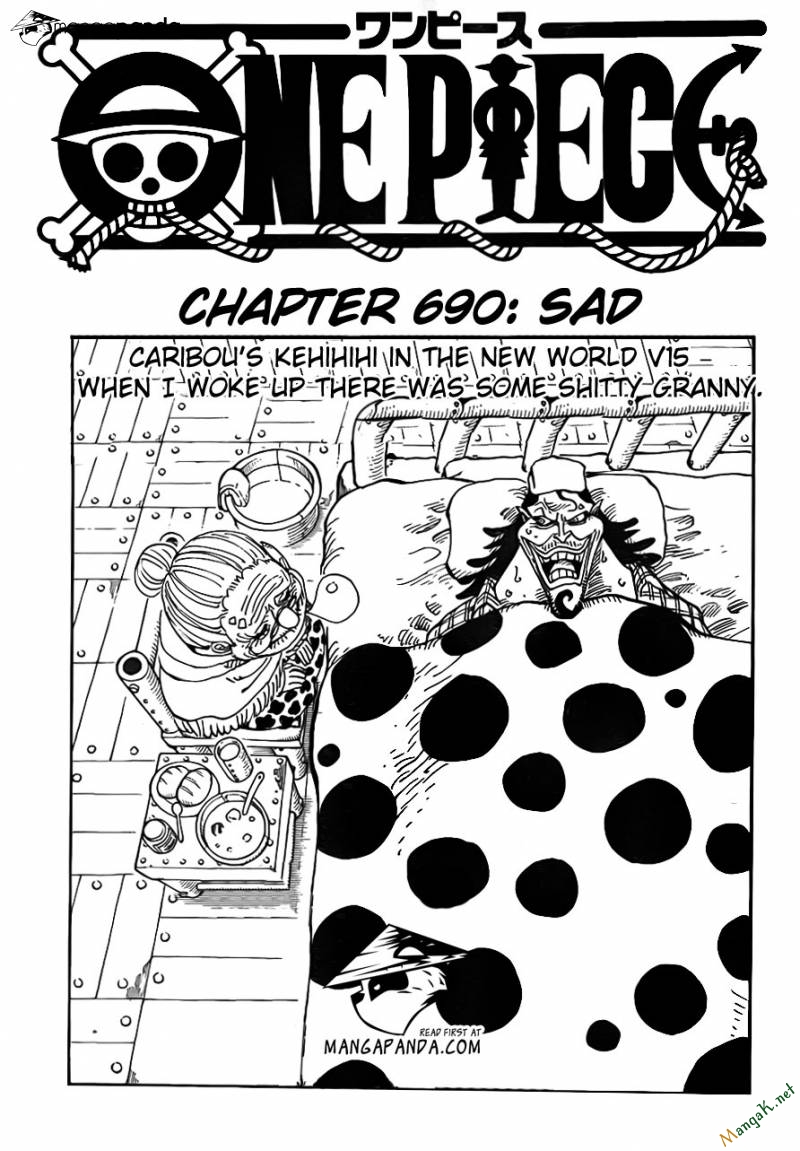 One Piece - Đảo Hải Tặc Chapter 690 - Image 1