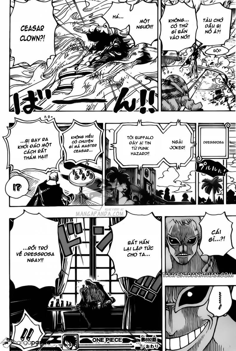 One Piece - Đảo Hải Tặc Chapter 692 - Image 16