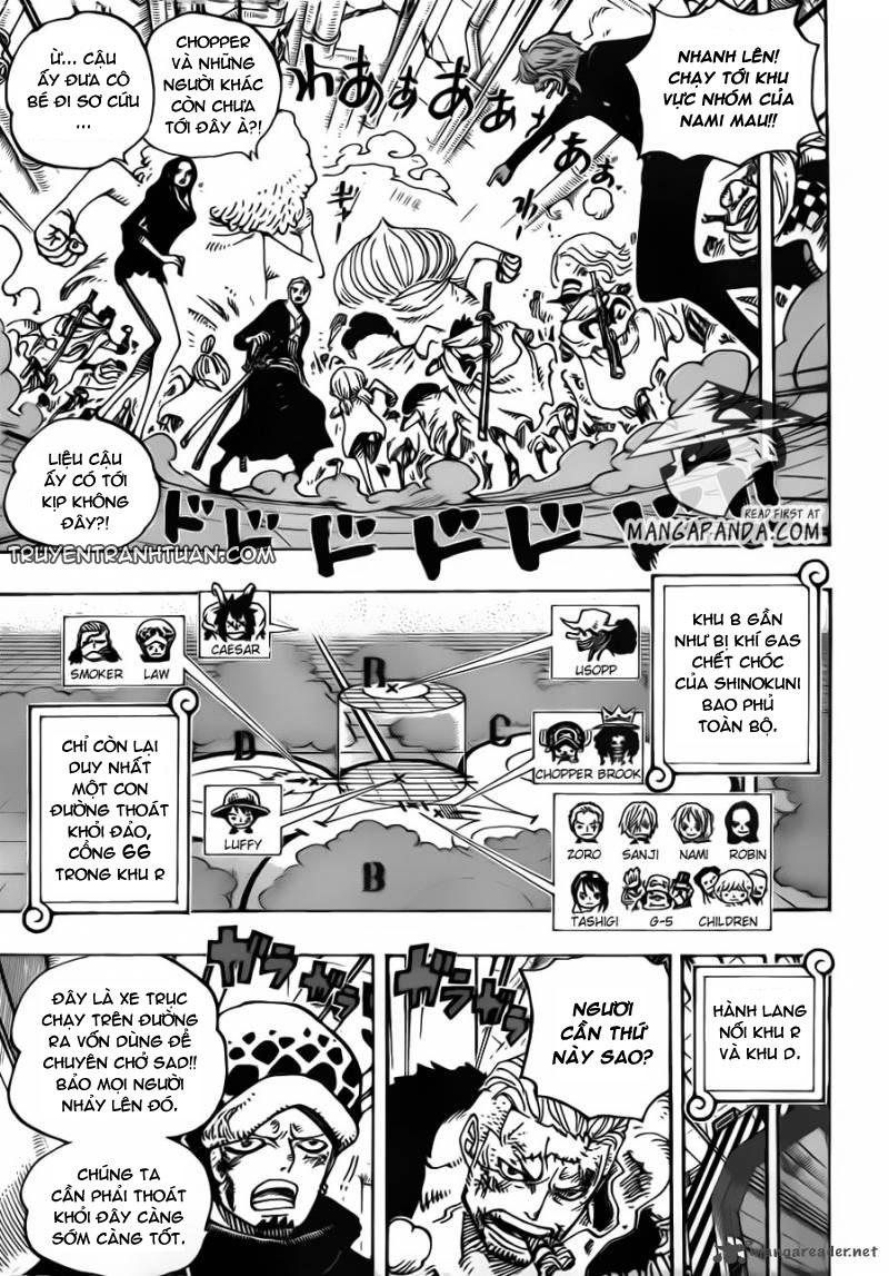 One Piece - Đảo Hải Tặc Chapter 692 - Image 9