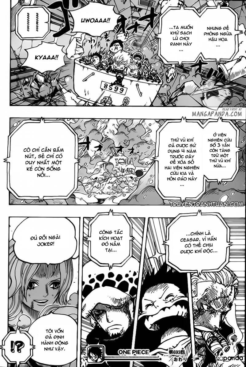 One Piece - Đảo Hải Tặc Chapter 693 - Image 16