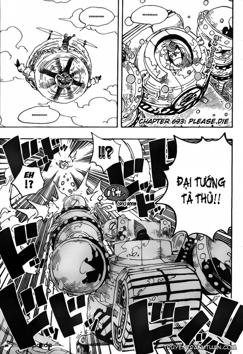 One Piece - Đảo Hải Tặc Chapter 693 - Image 3