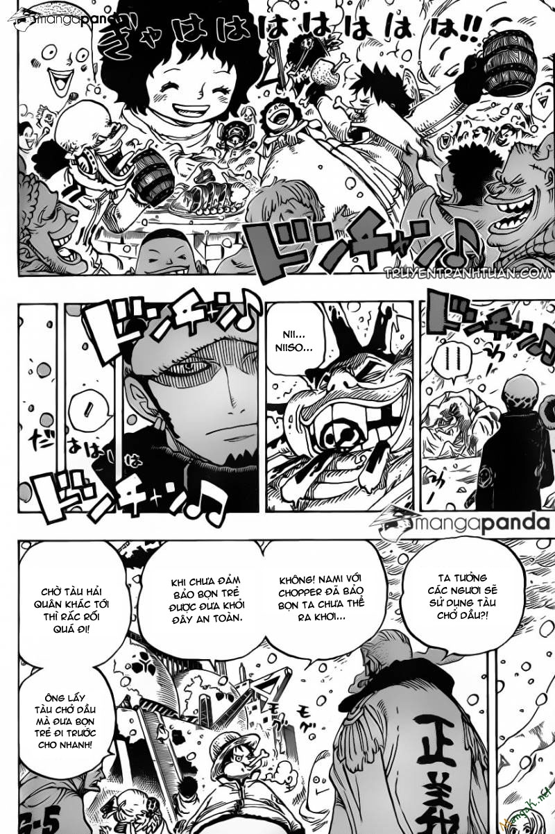 One Piece - Đảo Hải Tặc Chapter 697 - Image 4