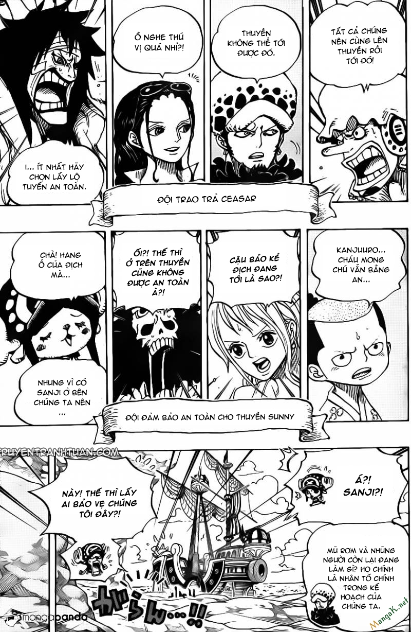 One Piece - Đảo Hải Tặc Chapter 701 - Image 7