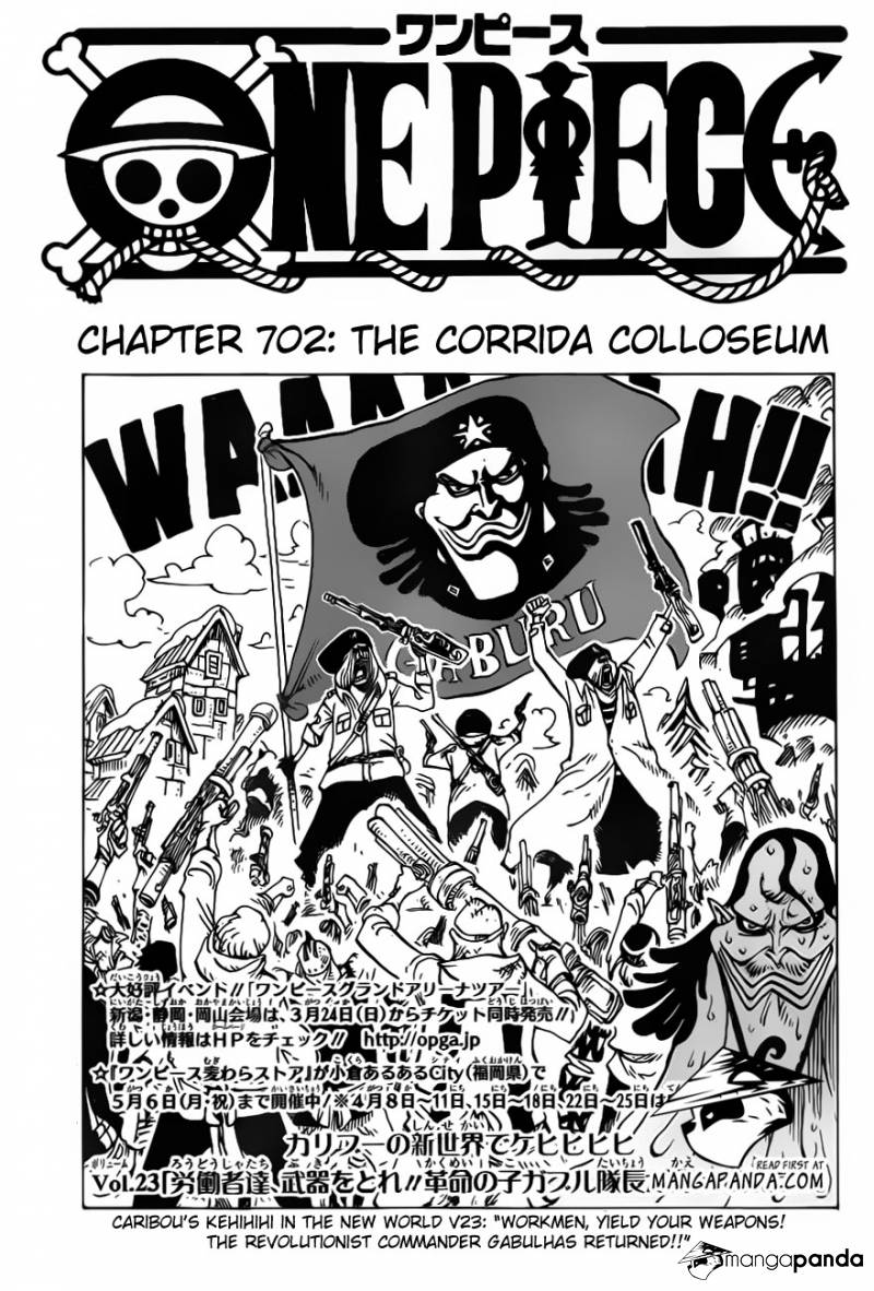 One Piece - Đảo Hải Tặc Chapter 702 - Image 1