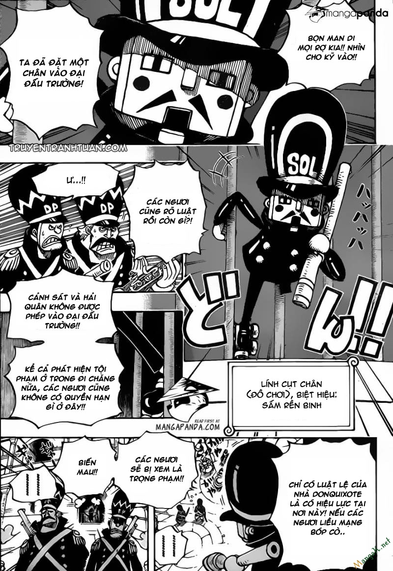 One Piece - Đảo Hải Tặc Chapter 703 - Image 12