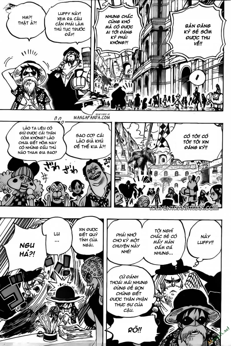 One Piece - Đảo Hải Tặc Chapter 703 - Image 14