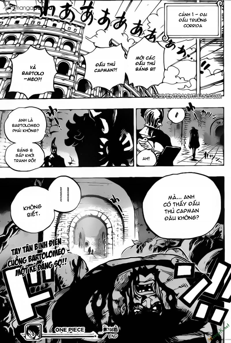 One Piece - Đảo Hải Tặc Chapter 705 - Image 19