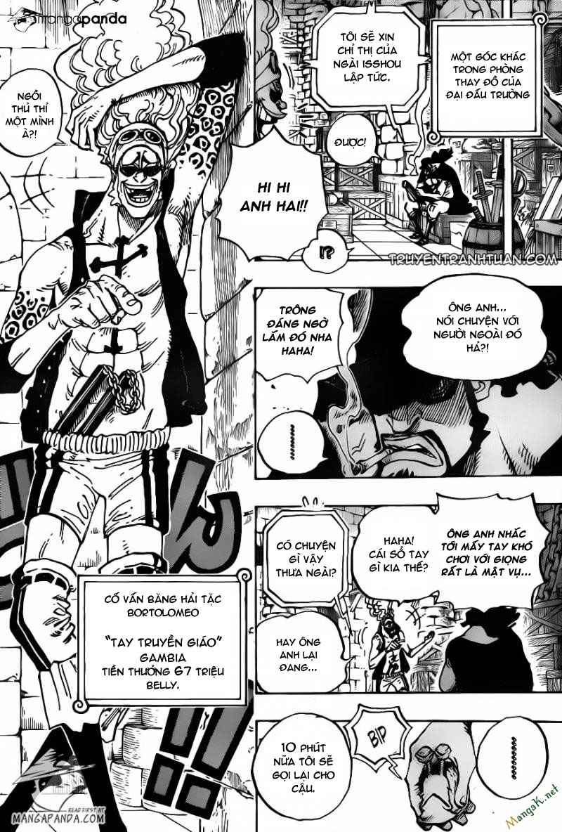 One Piece - Đảo Hải Tặc Chapter 705 - Image 4