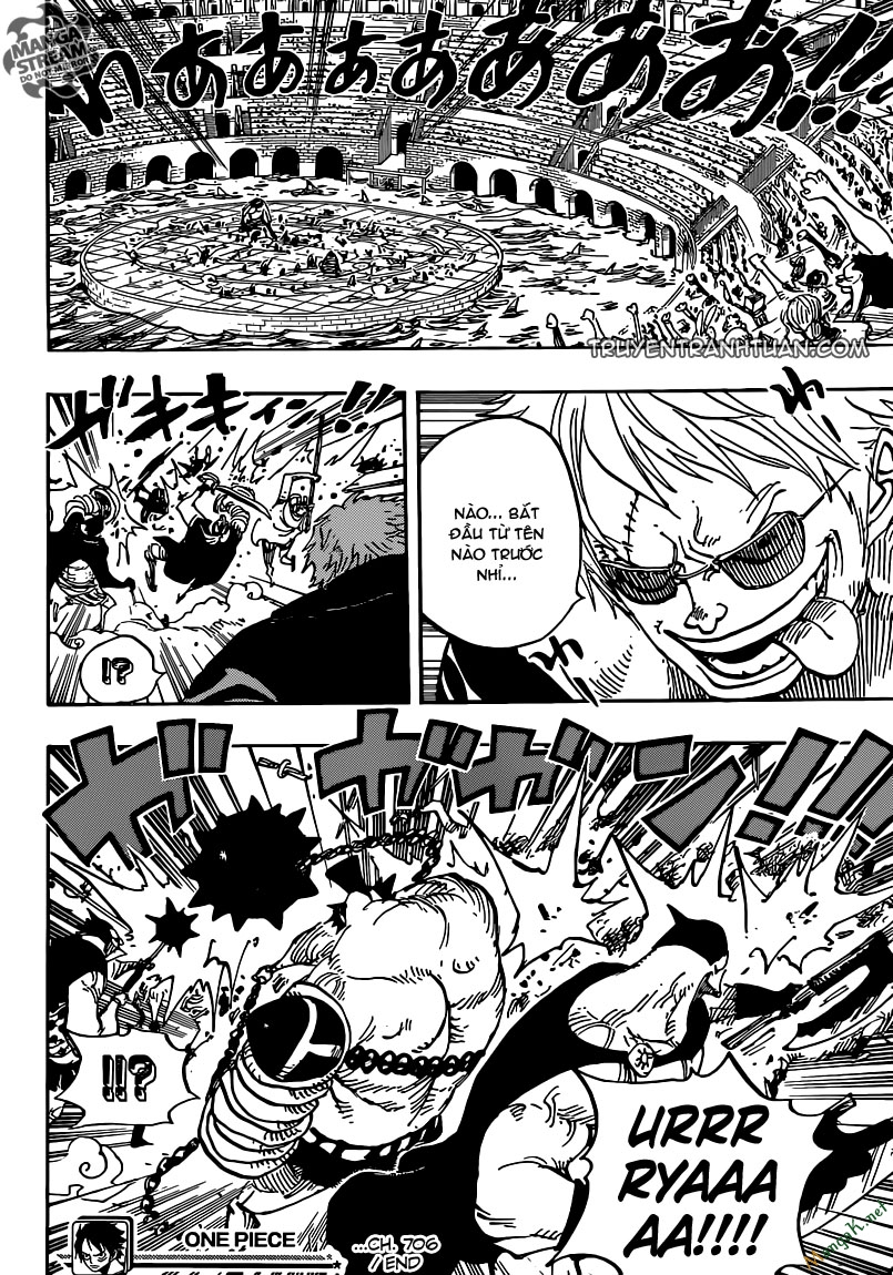 One Piece - Đảo Hải Tặc Chapter 706 - Image 14